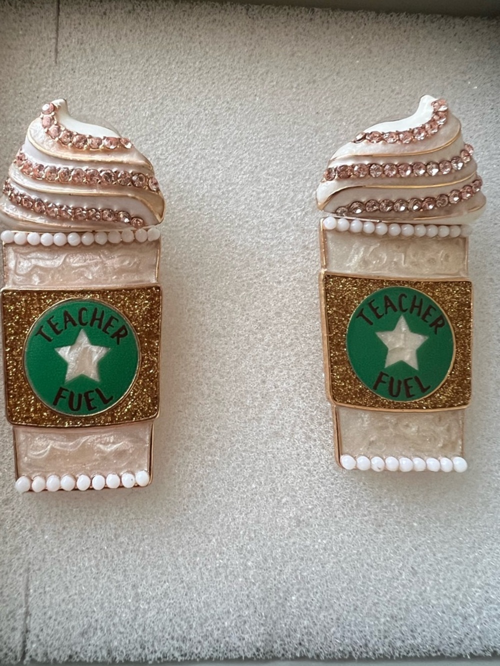 Baublebar Teacher Fuel Latte Earrings